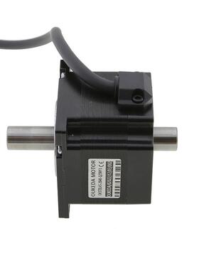 57空心轴步进电机 双轴 NEMA23 0.78 Nm 2.0A 57x57x45mm 57中空