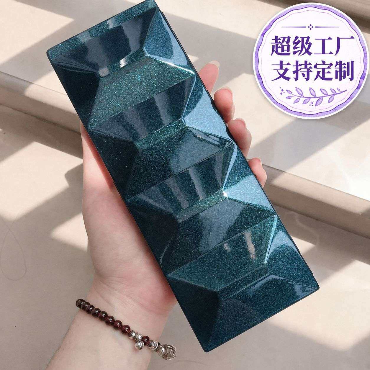 24色重搪瓷颜料铁盒 FOME高品质大师级马口铁固体水彩分装调色盒