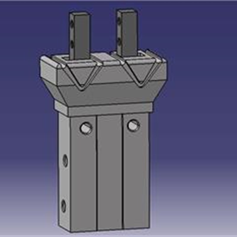 带防尘罩手指气缸MHZJ2-10D/16D/20D/25D MHZJ2-6D 16S/20S/25SS