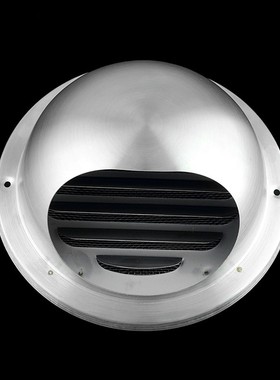 SUS304不锈钢加厚排气口外墙风帽出气风罩通风球特厚60~300
