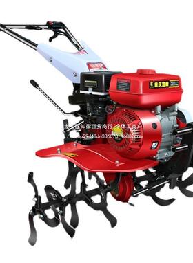 0224新农款微耕机耕地机翻土耕机柴油款小型汽油家用旋机耕田JFW