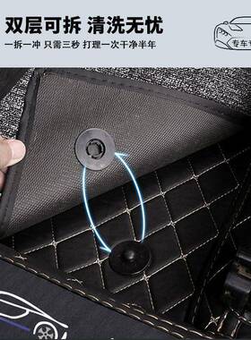 T一汽大众岳脚垫全包围车专汽用2023款3探3300020车23车垫GE主驾