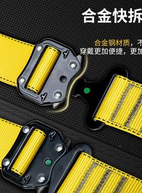 单速差式险保全CA-A6634带快拆高空作业防止坠落套腰装工地施工安