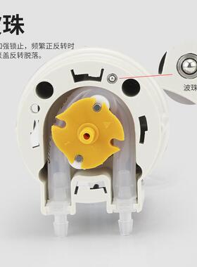 你迷微型蠕泵10动KA计SQV量泵小型实验室直流12v424v自吸泵蠕动泵