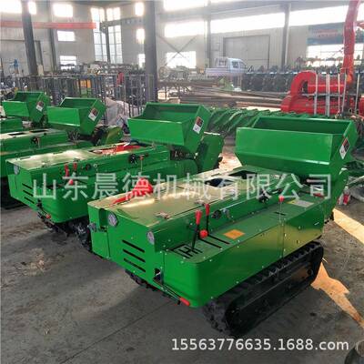 35马机力履带式旋耕水旱两用开沟填机果园PAS微耕乘坐回机式