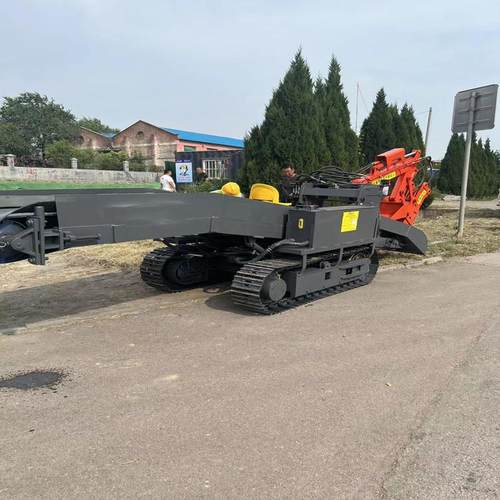 矿用破碎锤扒渣机 四驱滑移装载扒渣机 隧洞挖掘式铣挖头扒渣机