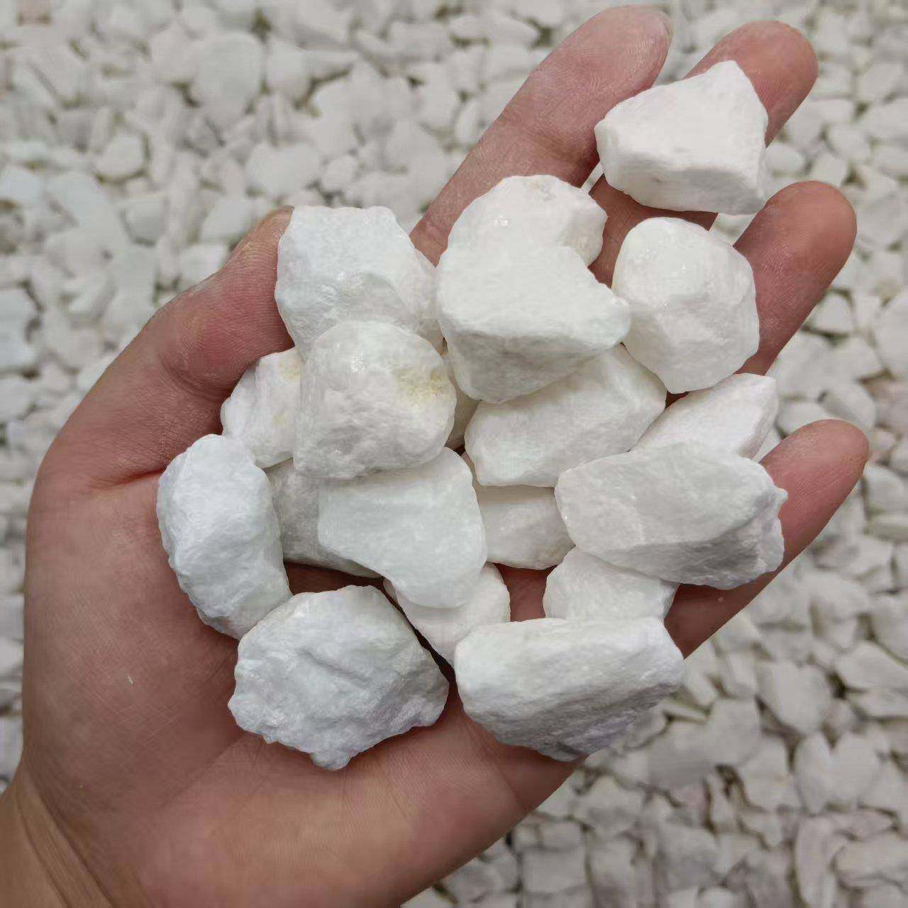 庭院白石子鱼缸造景砾石颗粒室内装饰园艺铺面抛光鹅卵石园林铺地,五金/工具,五金工具箱/五金收纳箱,淘宝优惠券,粉丝福利购,淘宝优惠卷