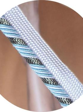 14810m色人造丝间m黑葱骨绳子母带JLC46100鑫盛达绳带