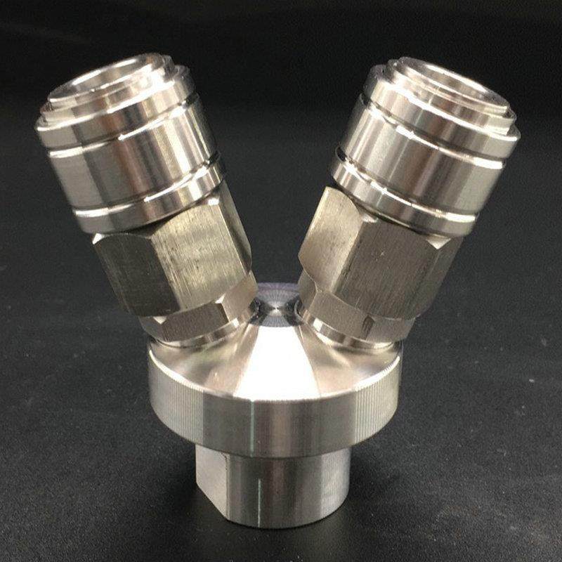 C式快自速锁气动接头圆三工通圆二通气管快插具泵空压机气JRP配件