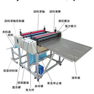 全自动电脑无尘布裁剪机防水布裁断机水工布裁片机厂家直销现货