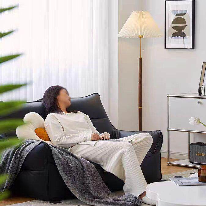 网红懒人沙秋LSN冬款可睡小可单双人发客厅躺椅躺阳台榻榻米儿童