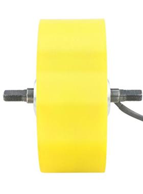 omaTrade7F寸直径17549mm胎8轮4mm开档100双边螺纹轴PU平胎款宽电