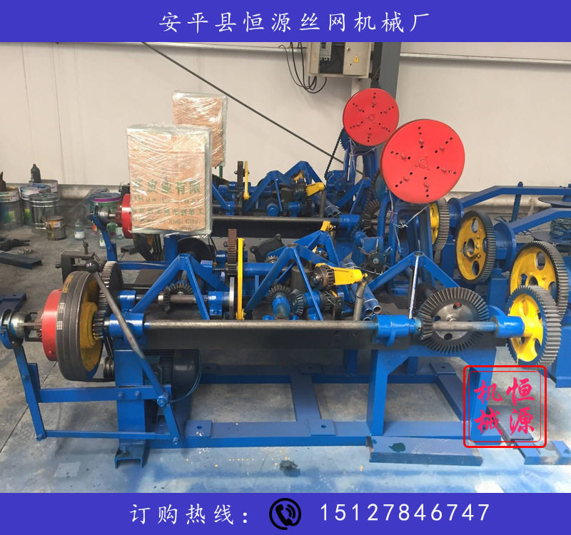 双股刺绳机安装说明及注意事项