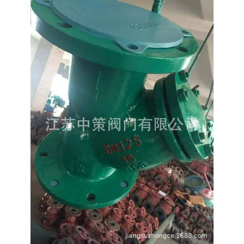 GL41J-10GL1J-146铸钢铸铁衬胶Y型法兰过滤器DN506580GL41J-10100