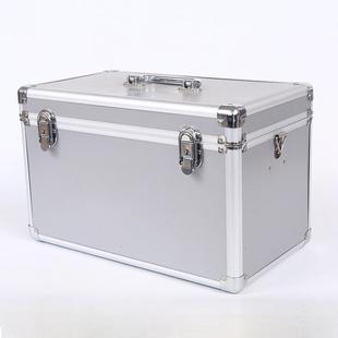 保提工具箱铝合464金密码 文件箱险五金设备大号手声卡纳现收金钱