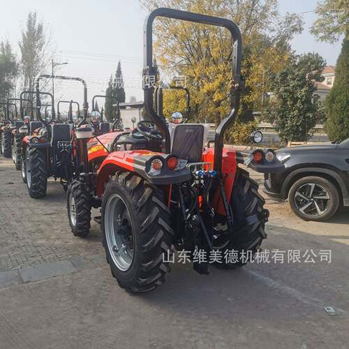 山发货货504拖拉机QXL农用东四驱四缸拖拉机轮距可调现到1.2米