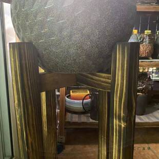 实子底座水缸木架花木盆架架鱼缸架酒坛EFE架架手推小石磨子托盘