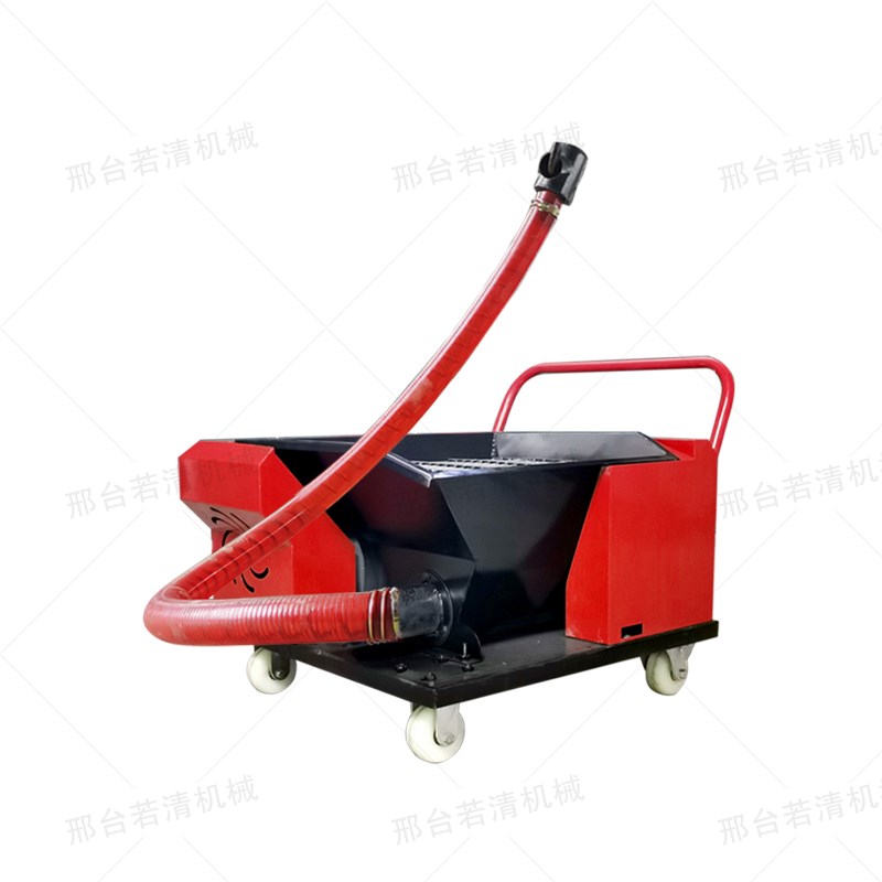 二次结构上料机细石混凝土输送泵小型砂浆软管浇注机工地小型地泵