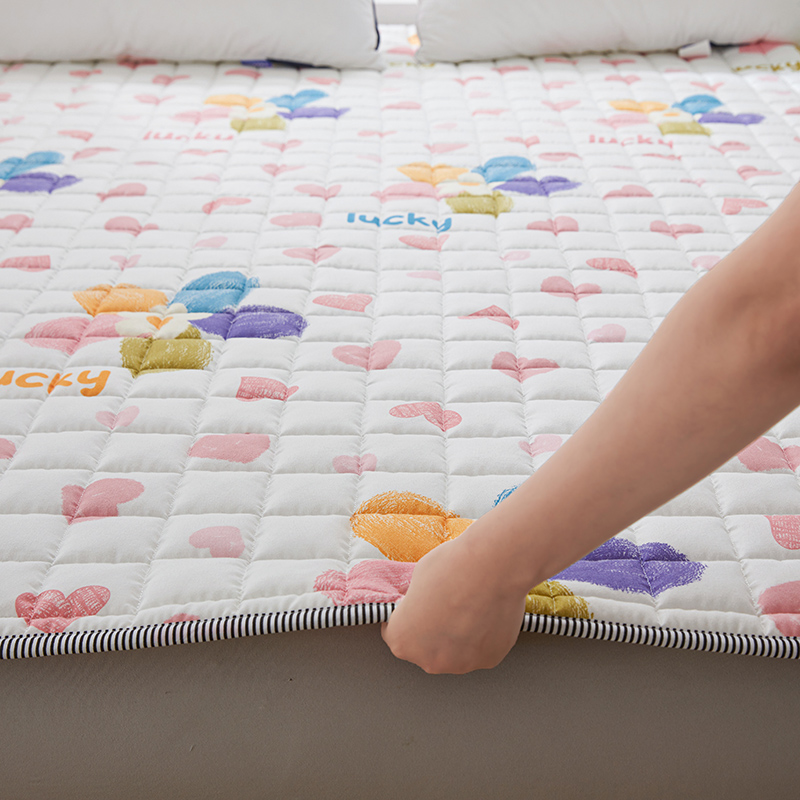梦蔻防滑床垫软垫家用铺床褥子防滑保护垫宿舍褥垫垫被可机洗