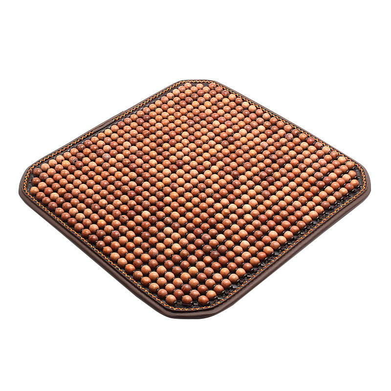 汽车坐垫夏季木珠单片透气凉垫座椅垫缅甸花梨实木珠子座垫单屁垫