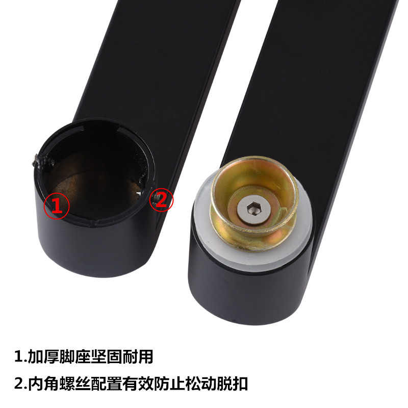 玻璃门拉手浴室淋浴房门把手黑色办公室商铺大门扶手30不锈钢