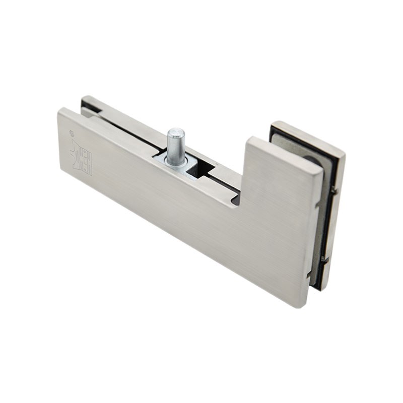 曲夹PFC0HUNGKONG无框玻璃门七字夹-15mm不锈钢铸铝内芯