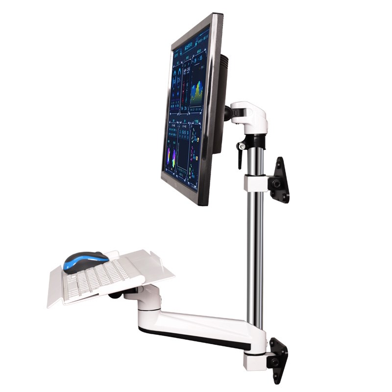 显示器支架工业设备电脑屏幕壁挂架一体机键盘拖悬臂支架FE110KB