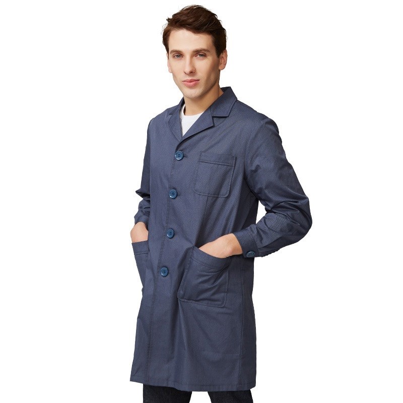 jicn防辐射工作服男女款机房监控室电磁屏蔽服防护服大褂823