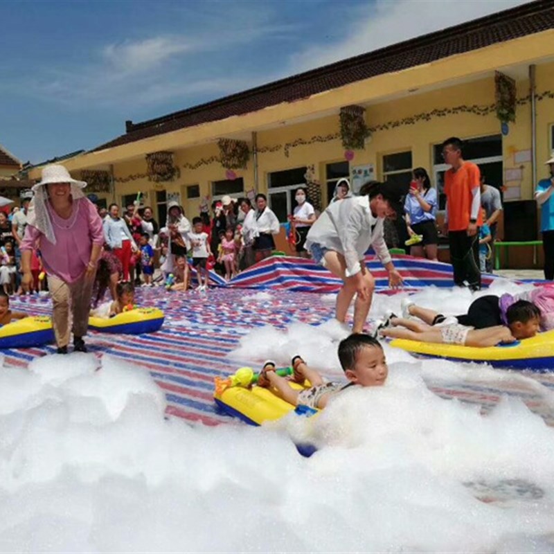 体智能加厚儿童水上充气冲浪板学游泳踢水浮板飞艇泡沫之夏