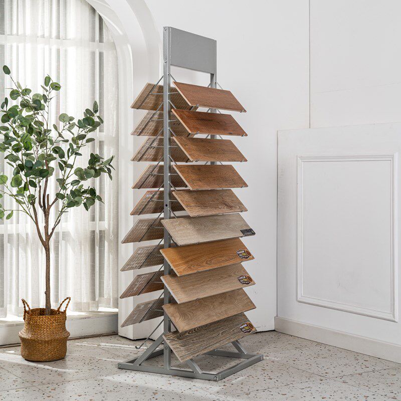 木地板展示架墙纸陈列架瓷砖架木纹砖地脚线色板架石材线条腰线架