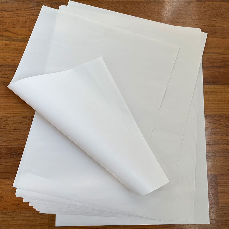 白色复写纸diy刺绣雕刻布艺复写纸白色透印纸踏蓝纸拓图绘画单面