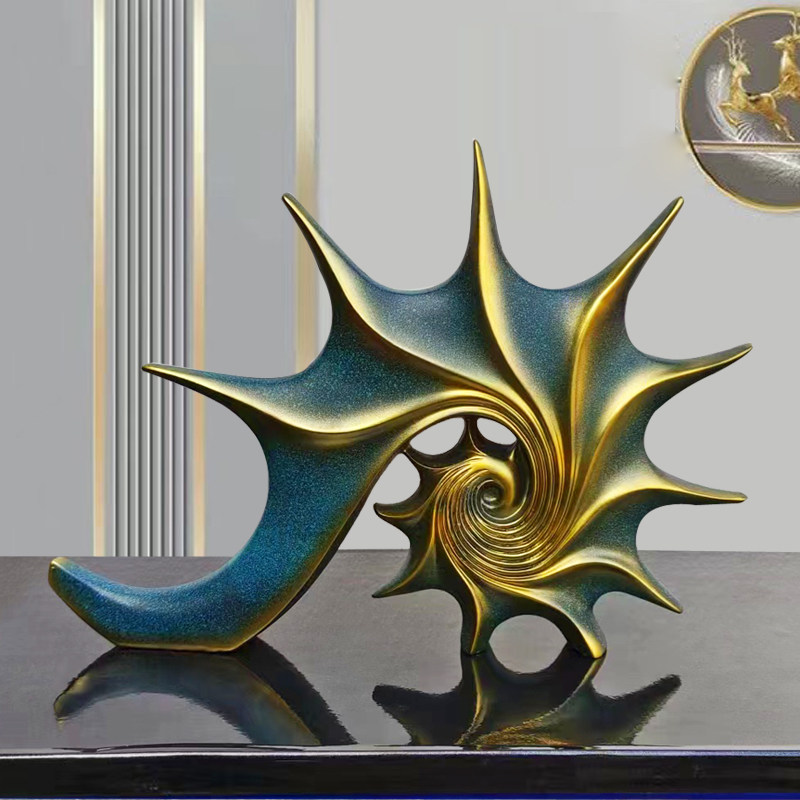 欧式创意家居客厅电视柜书架装饰品摆件门面柜台酒店树脂工艺礼品