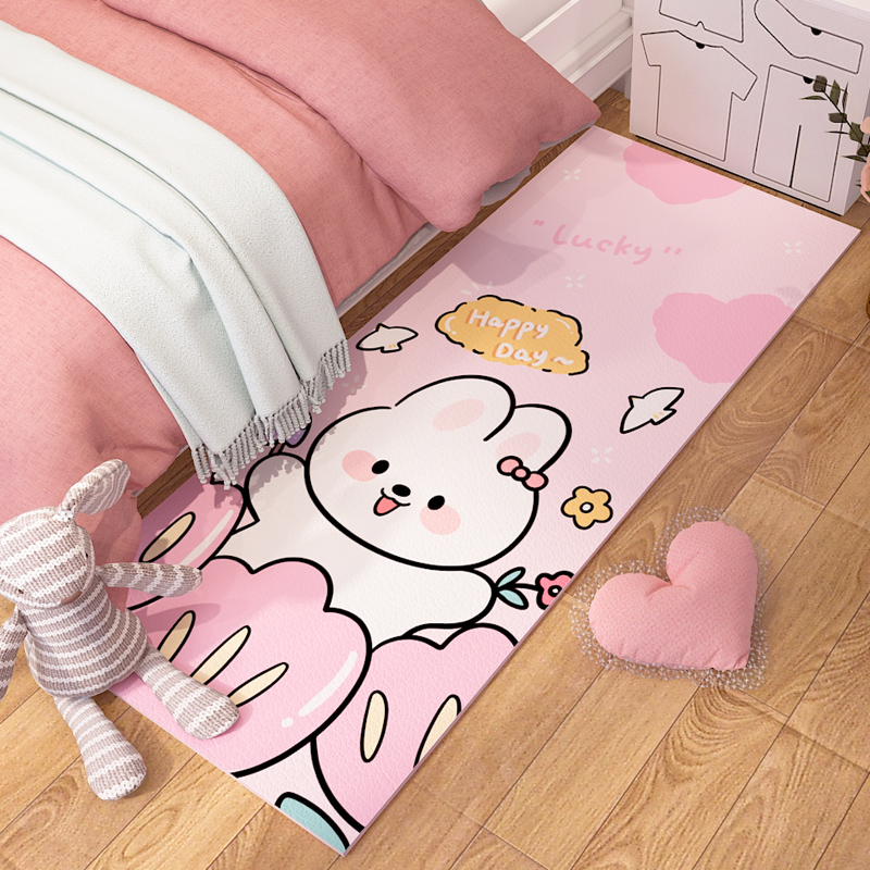 客厅卧室床前地垫家用进门儿童入户门垫防滑防水防油可擦洗防潮