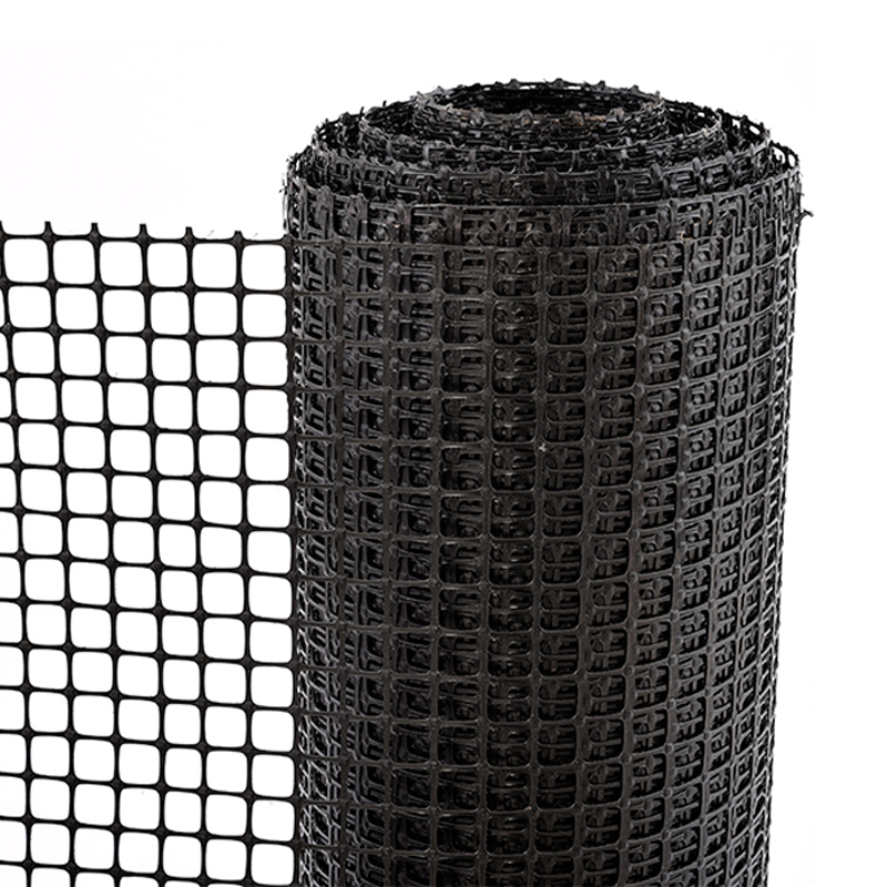 土工格栅单向玻纤路基护坡钢塑路面防裂网养鸡围栏塑料网养殖网