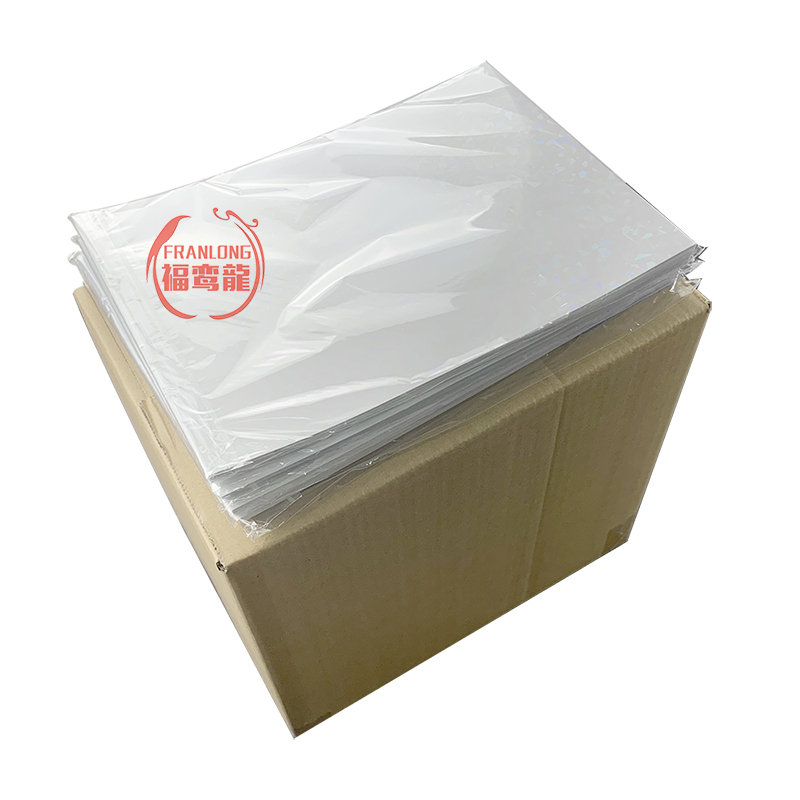 防刮镭射冷裱膜自粘膜防水照片手工diy材料素面碎玻璃星星乱点