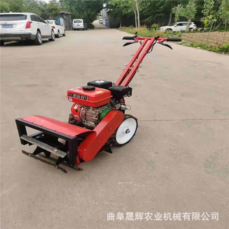 轻耘便型启KGR手推汽油锄草机绿手拉动茶园果园地机园林化带割草