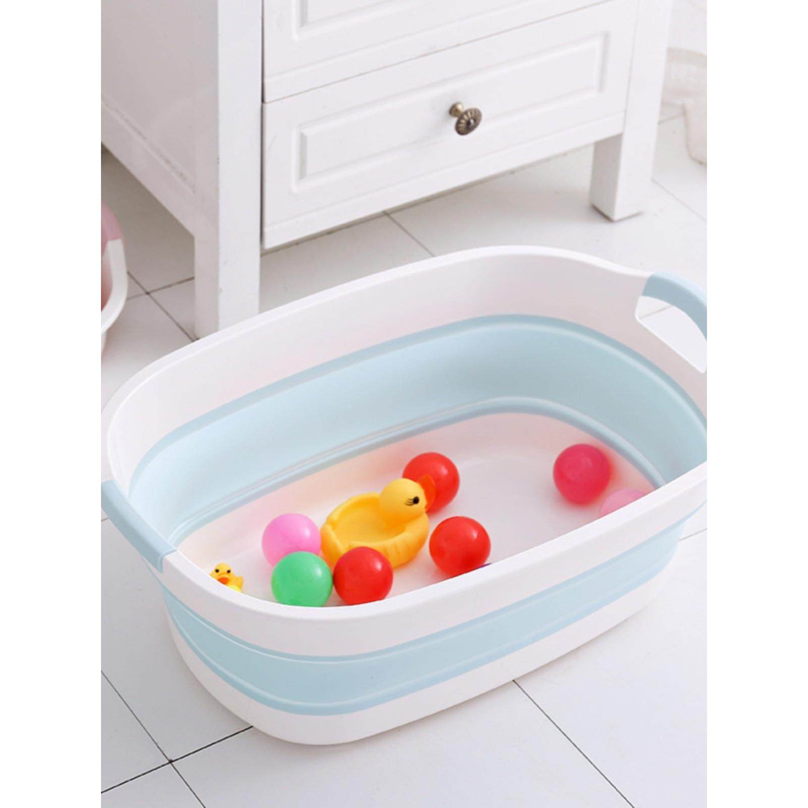 可折叠童洗澡婴澡儿泡10084879儿澡桶宝宝浴盆可坐躺家用盆中大儿