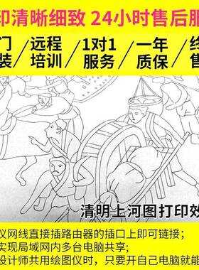 服装图仪打印115cC喷AD墨打板排版版唛架画皮家具广告制打印麦架