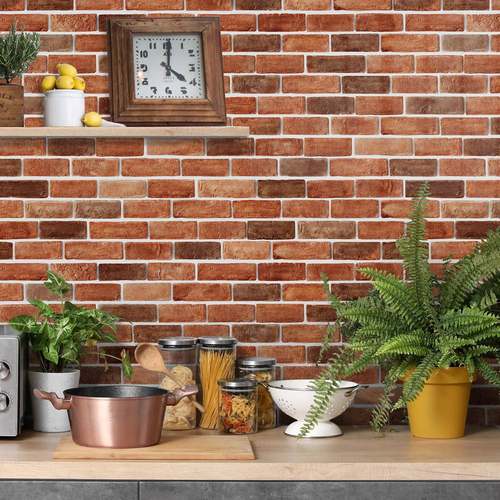 厚泡棉木厂纹厨房防油贴纸耐高温防水加自粘贴墙橱厚柜贴纸CFT-11