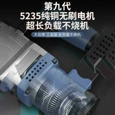 濠河电动工具重型锤镐3.5焦耳960W大功率锤镐两用02-28款电锤