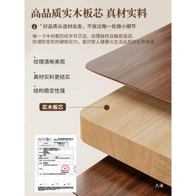 实木折叠NFG转书书柜一桌体角书桌新家用儿童学习桌小户型办公桌