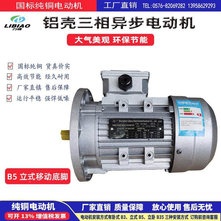 生产铝壳水泵S电动机380V0.GPX/1.1Y/1.5/2.2/3K7W全5铜抛光机电