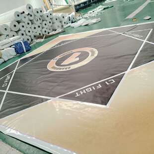 拳台盖布擂台台布训练场地盖布散打武术跆拳道垫子搏击柔道地垫