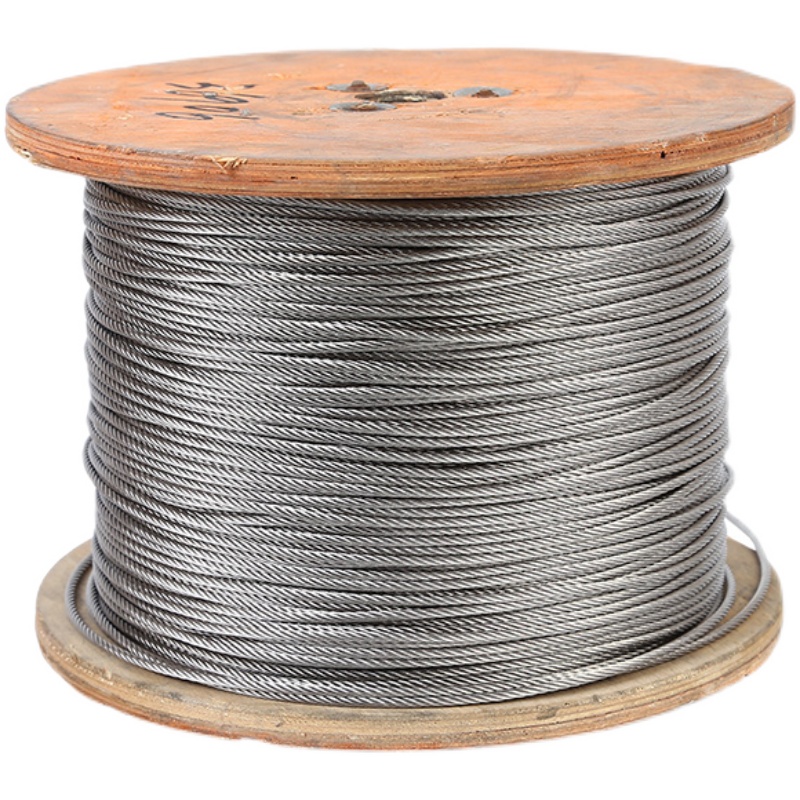 30不锈钢钢丝绳起重绳牵引绳绳晒衣绳晾衣架钢绳 3  5  8 2mm