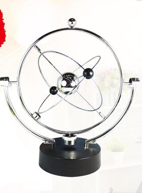 书桌摆件天体轨道办公室摇摆器工艺品混沌摆件系永动仪