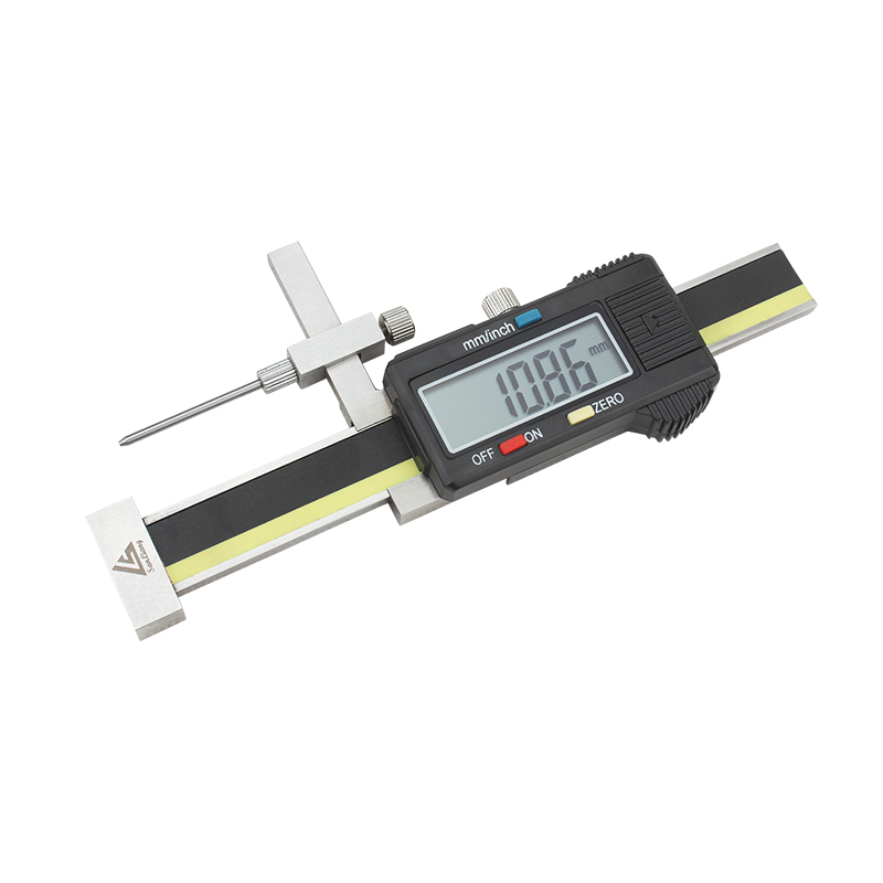 三量数显面差尺面差规高精度0.01mm台阶游标断差规高低卡尺段差尺