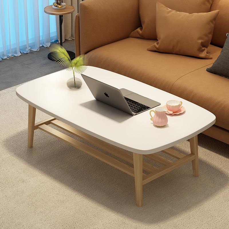茶几客厅家用小户型阳台矮桌飘窗茶台实木茶桌简约现代折叠小桌子