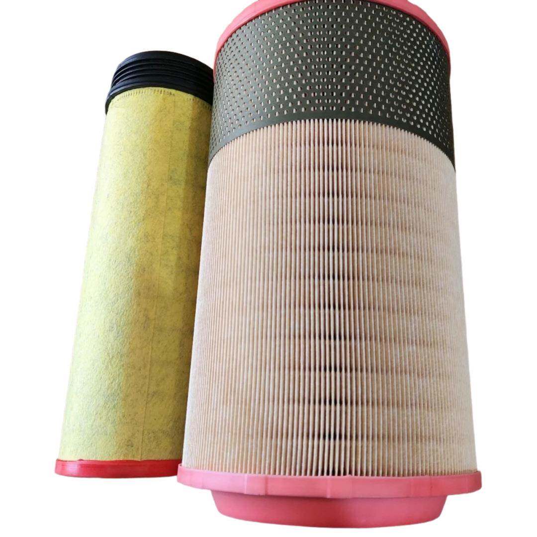 空气过滤器内外芯25150150-004P1/P2螺杆式空压机配件大全现货