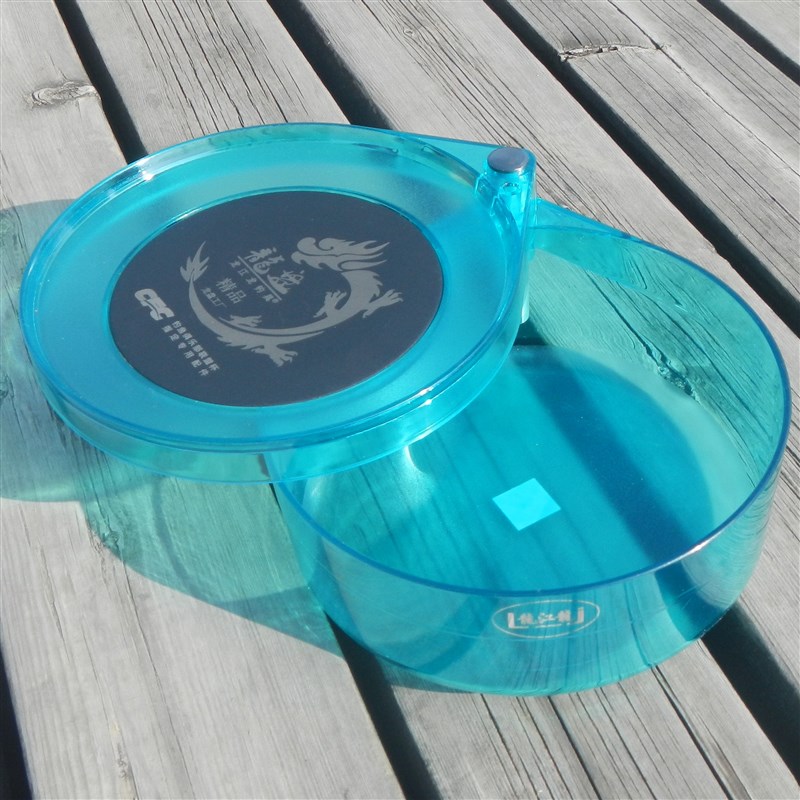 龙江龙全磁拉饵盘通用饵料盆强磁散炮盆钓鱼耳盒开饵盆拉丝盘竞技