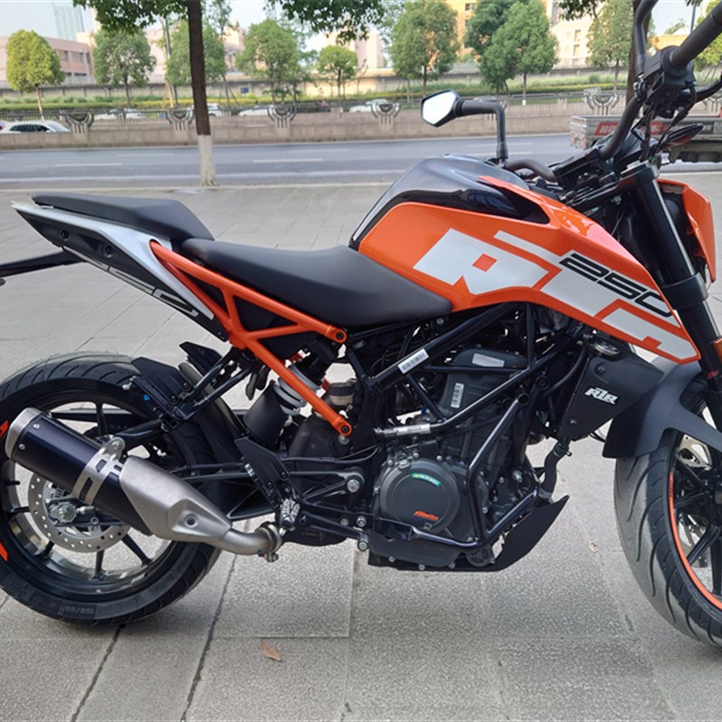 390护杠duke0改装保险杠390发动机车身保护架护杠配件